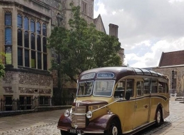 Vintage Bus for weddings in Basingstoke